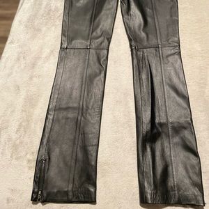 Genuine Leather Pants